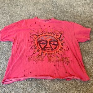 Urban Outfitters Red Sublime Oversized T-Shirt